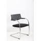 tweedehands - gebruikt - refurbished Vitra VisaVis Sledestoel Chrome Meeting chairs