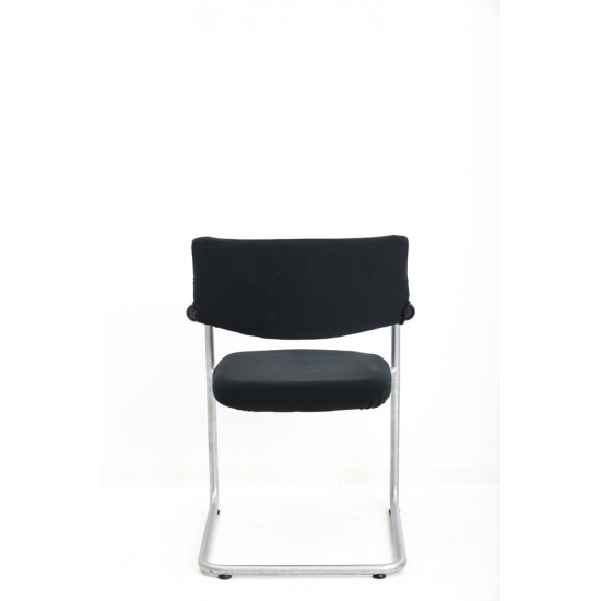 tweedehands gebruikt refurbished Vergaderstoelen Vitra VisaVis Sledestoel aluminium frame tweedehands - gebruikt - refurbished Vitra VisaVis Sledestoel aluminium frame Vergaderstoelen