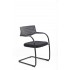 Vitra VisaVis Cantilever Chair Black Frame