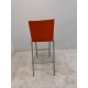 tweedehands gebruikt refurbished Krukken Vitra 03 High stool kruk zwart en oranje tweedehands - gebruikt - refurbished Vitra 03 High stool kruk zwart en oranje Krukken