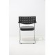 tweedehands - gebruikt - refurbished Vitra VisaVis Sledestoel Leer Chrome Vergaderstoelen