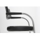 tweedehands - gebruikt - refurbished Vitra VisaVis Sledestoel Leer Chrome Vergaderstoelen