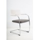 tweedehands - gebruikt - refurbished Vitra VisaVis Sledestoel Chrome stapelbaar Vergaderstoelen