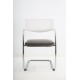 tweedehands - gebruikt - refurbished Vitra VisaVis Sledestoel Chrome stapelbaar Vergaderstoelen