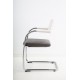 tweedehands - gebruikt - refurbished Vitra VisaVis Sledestoel Chrome stapelbaar Vergaderstoelen