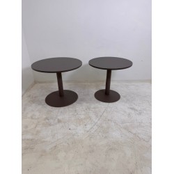 Voortman round column table champagne color 80 and 90 cm