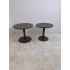 Voortman round column table champagne color 80 and 90 cm