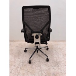 Wize React NPR office chair older model black polished