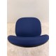 tweedehands - gebruikt - refurbished Wize Sale thuiswerk bureaustoel rood en donkerblauw zonder armleuningen Design bureaustoel
