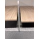 tweedehands gebruikt refurbished showroom desks Wize Stream duo electric sit-stand desk with felt side panels and partition wall showroom model 160x80cm tweedehands - gebruikt - refurbished Wize Stream duo electric sit-stand desk with felt side panels and partition wall showroom model 160x80cm showroom desks