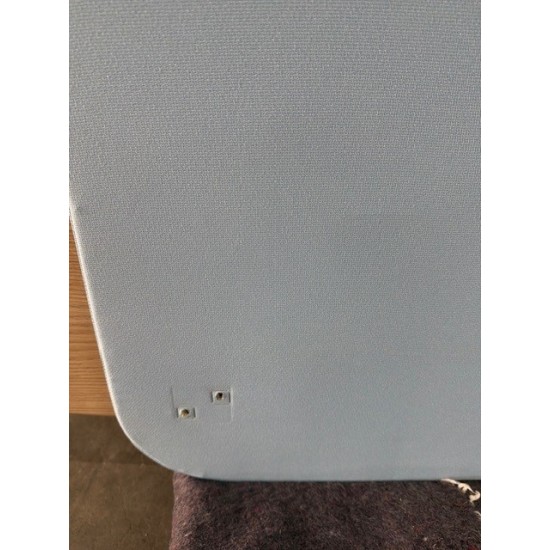 tweedehands - gebruikt - refurbished Zilenzio Dezibel Table acoustic desk screen table screen grey showroom model Floor screen