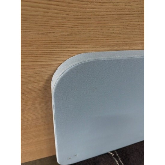 tweedehands - gebruikt - refurbished Zilenzio Dezibel Table acoustic desk screen table screen grey showroom model Floor screen