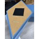 tweedehands - gebruikt - refurbished Zilenzio Fazett acoustic wall panels, diamond pattern blue showroom model Floor screen