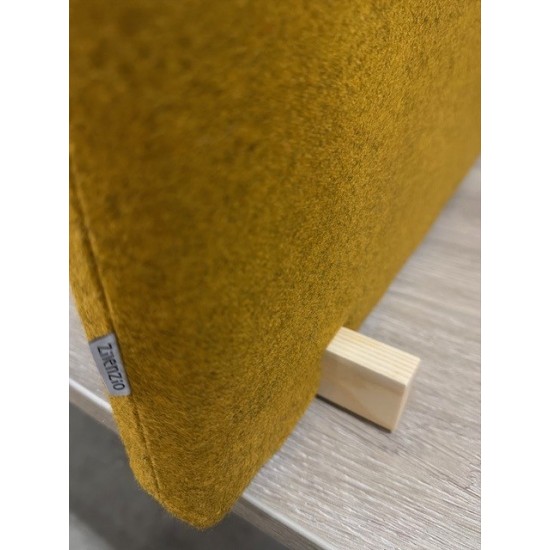 tweedehands - gebruikt - refurbished Zilenzio Fazett acoustic wall panels diamond red orange yellow showroom model Floor screen