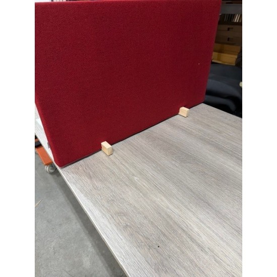 tweedehands - gebruikt - refurbished Zilenzio Fazett acoustic wall panels diamond red orange yellow showroom model Floor screen