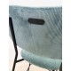 tweedehands - gebruikt - refurbished Zuiver Benson nieuwe luxe barkruk grijs/blauw ribstof Krukken