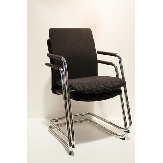 gebruikte + Neurath Jet Sledestoel - Stapelbare stoelen