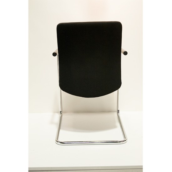 gebruikte König + Neurath Jet Cantilever Chair tweedehands Stackable chair