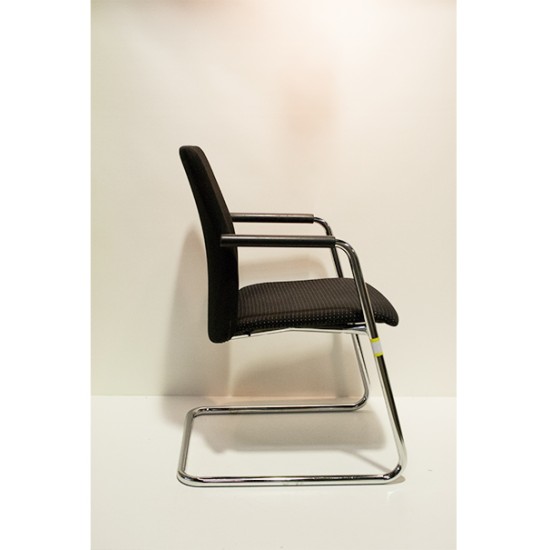 gebruikte König + Neurath Jet Cantilever Chair tweedehands Stackable chair