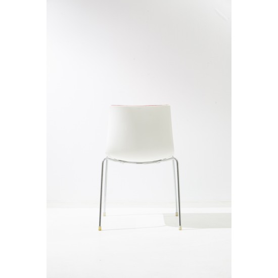 tweedehands - gebruikt - refurbished Arper Catifa 46 4-Poot Stoel Gestoffeerd Kantinestoelen