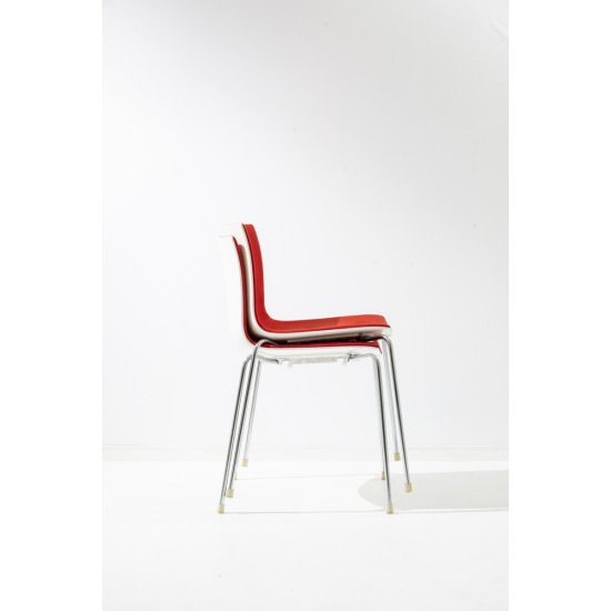 tweedehands - gebruikt - refurbished Arper Catifa 46 4-Poot Stoel Gestoffeerd Kantinestoelen
