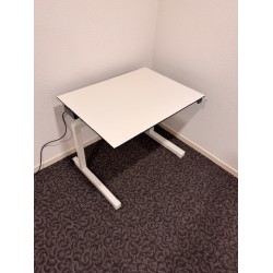 Holmris Gerrit Solo sit-stand desk white showroom model