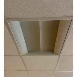 Glamox Luxo Minerva SE Ceiling Built-in bins 60x60cm
