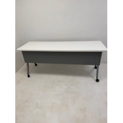 Okamura Flaptor design folding table white