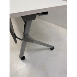 Okamura Flaptor design folding table white