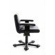 tweedehands gebruikt refurbished Bureaustoelen Molteni Bureaustoel zwart leer tweedehands - gebruikt - refurbished Molteni Bureaustoel zwart leer Bureaustoelen